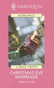 Cover of: Harlequin Romance II - Large Print - Christmas Eve Marriage (Harlequin Romance II - Large Print)
