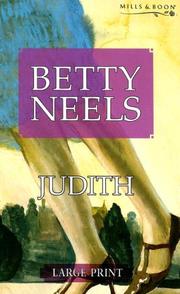 Cover of: Judith by Betty Neels