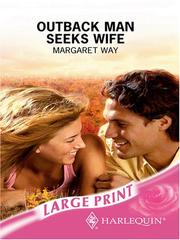 Cover of: Outback Man Seeks Wife (Romance Large)