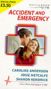 Cover of: Accident and Emergency