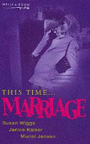 Cover of: This Time...Marriage by 