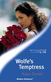 Cover of: Wolfe's Temptress