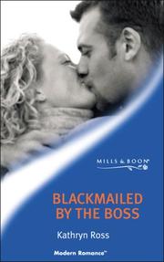 Cover of: Blackmailed by the Boss