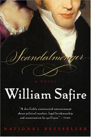 Cover of: Scandalmonger: a novel