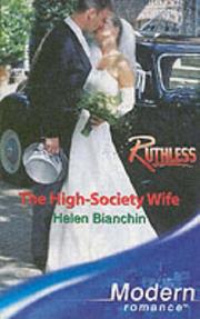 Cover of: The High-Society Wife