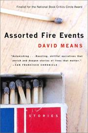 Cover of: Assorted Fire Events by David Means