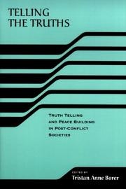 Cover of: Telling the truths | 