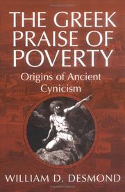 The Greek praise of poverty by Desmond, William