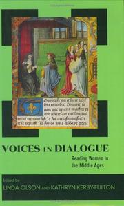 Cover of: Voices In Dialogue: Reading Women In The Middle Ages