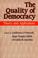 Cover of: The Quality Of Democracy