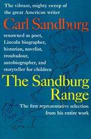 Cover of: Sandburg Range | Carl Sandburg