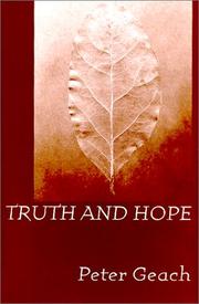 Cover of: Truth and Hope