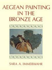 Cover of: Aegean painting in the Bronze Age