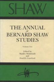 Cover of: Shaw by Stanley Weintraub, Stanley Weintraub