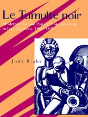 Cover of: tumulte noir | Jody Blake