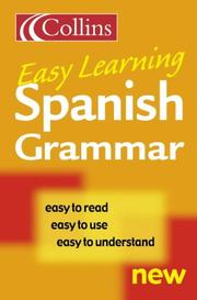 Front cover of Collins Easy Learning Spanish Grammar by Unknown