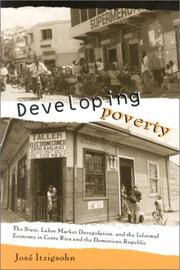 Cover of: Developing Poverty by Jose Itzigsohn