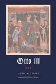 Cover of: Otto III by Gerd Althoff