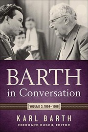 Cover of: Barth in Conversation : Volume 3