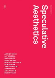 Cover of: Speculative Aesthetics