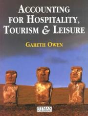 Cover of: Accounting for Hospitality, Tourism and Leisure by Gareth Owen