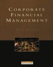 Cover of: Corporate Financial Management by Glen Arnold