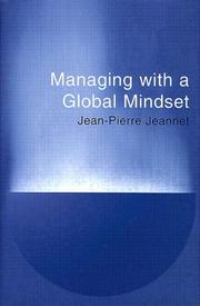 Cover of: Managing with a Global Mindset (FT)