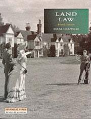 Cover of: Land Law (Foundation Studies in Law) | Diane Chappelle