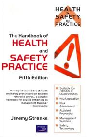 Cover of: The Handbook of Health and Safety Practice (Health & Safety in Practice)