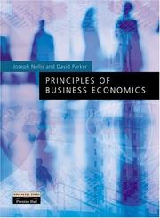 Cover of: Principles of Business Economics