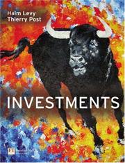 Cover of: Investments