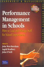 Cover of: Performance Management in Schools: How to Lead and Manage Staff for School Improvement (School Leadership & Management)