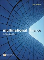 Cover of: Multinational Finance by Adrian Buckley, Adrian Buckley
