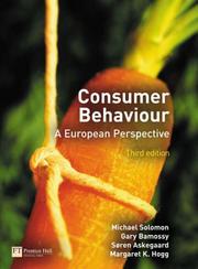 Cover of: Consumer behaviour: a European perspective
