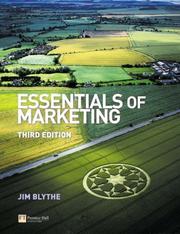 Cover of: Essentials of marketing