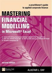Cover of: Mastering Financial Modelling in Microsoft Excel: A practitioner's guide to applied corporate finance (2nd Edition) (Financial Times Series)