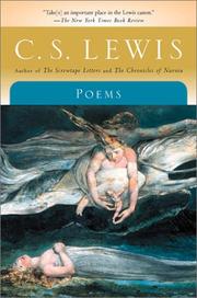 Cover of: Poems by C.S. Lewis