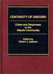 Cover of: Continuity of Discord by Robert J. Jackson