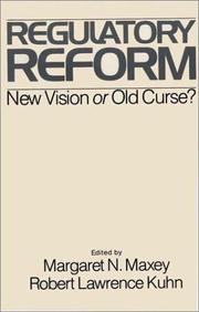 Cover of: Regulatory Reform