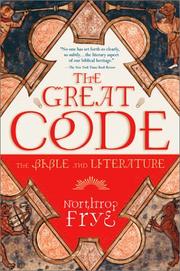 Cover of: The Great Code by Northrop Frye