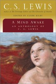 Cover of: A Mind Awake: An Anthology of C. S. Lewis