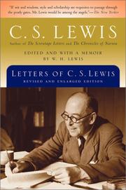 Cover of: Letters of C. S. Lewis by C.S. Lewis