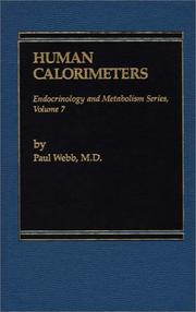 Cover of: Human Calorimeters