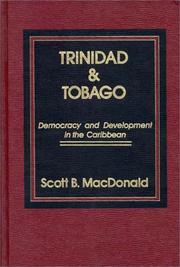 Cover of: Trinidad and Tobago by Scott B. MacDonald