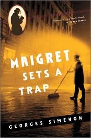 Cover of: Maigret sets a trap by Georges Simenon