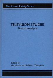 Cover of: Television studies: textual analysis