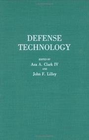 Cover of: Defense technology