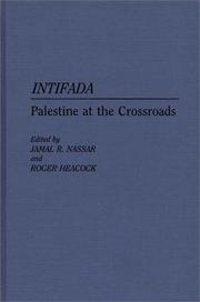 Cover of: Intifada by edited by Jamal R. Nassar and Roger Heacock.