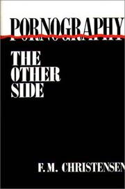 Cover of: Pornography: the other side