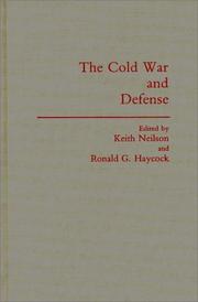Cover of: The Cold war and defense